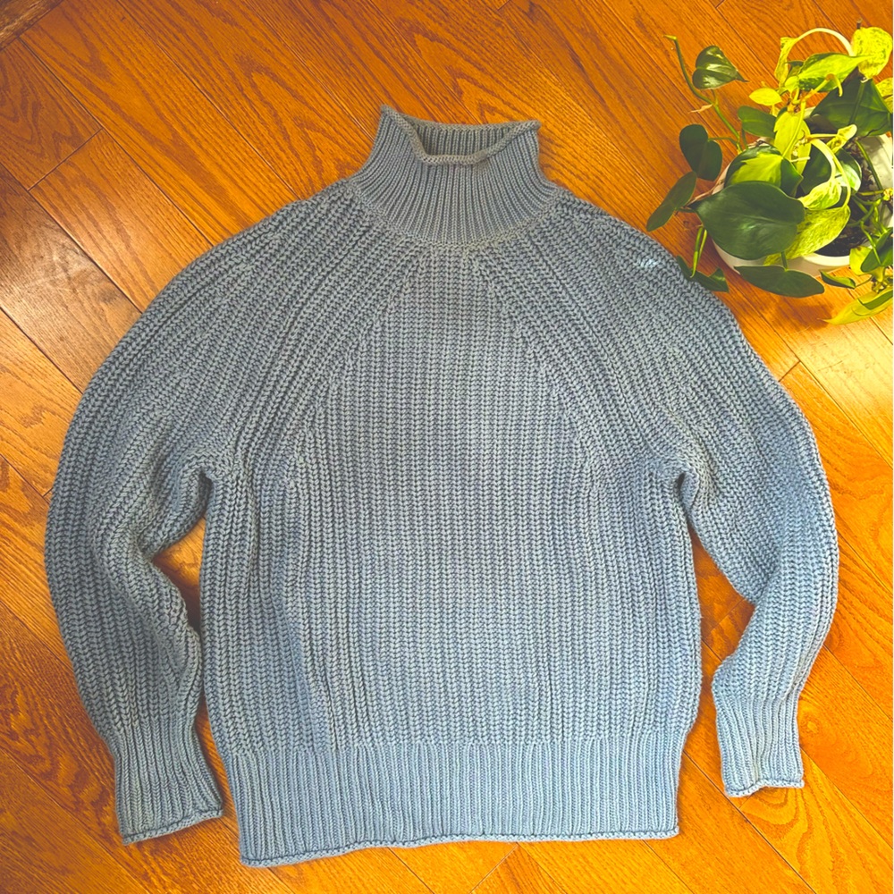 NWT JCrew Relaxed Roll Neck Sweater
